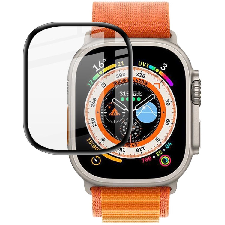 Pellicola protettiva per orologio in plexiglass HD IMAK, For Apple Watch Series 4/5/6/SE 1/2/3 40mm, For Apple Watch Series 4/5/6/SE 1/2/3 44mm, For Apple Watch Series 8 41mm, For Apple Watch Series 8 45mm, For Apple Watch Ultra 49mm