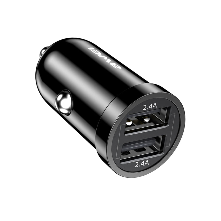 awei C-826 Mini Dual USB 2.4A Caricabatteria da auto, C-826