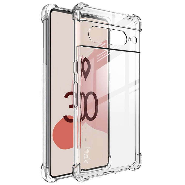 Imak Custodia per telefono in TPU antiurto per airbag, For Google Pixel 7, For Google Pixel 7 Pro