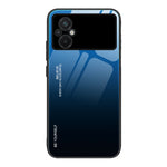 Custodia per telefono in vetro a colori sfumati, For Xiaomi Poco M4 5G Global, For Xiaomi Poco M5 4G Global