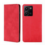 Custodia per telefono in pelle magnetica Skin Feel, For vivo Y35 4G / Y22 / Y22s, For Xiaomi Redmi A1, For Nokia G400, For Sharp Aquos Sense7