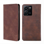 Custodia per telefono in pelle magnetica Skin Feel, For vivo Y35 4G / Y22 / Y22s, For Xiaomi Redmi A1, For Nokia G400, For Sharp Aquos Sense7