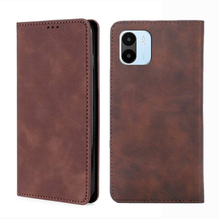 Custodia per telefono in pelle magnetica Skin Feel, For vivo Y35 4G / Y22 / Y22s, For Xiaomi Redmi A1, For Nokia G400, For Sharp Aquos Sense7