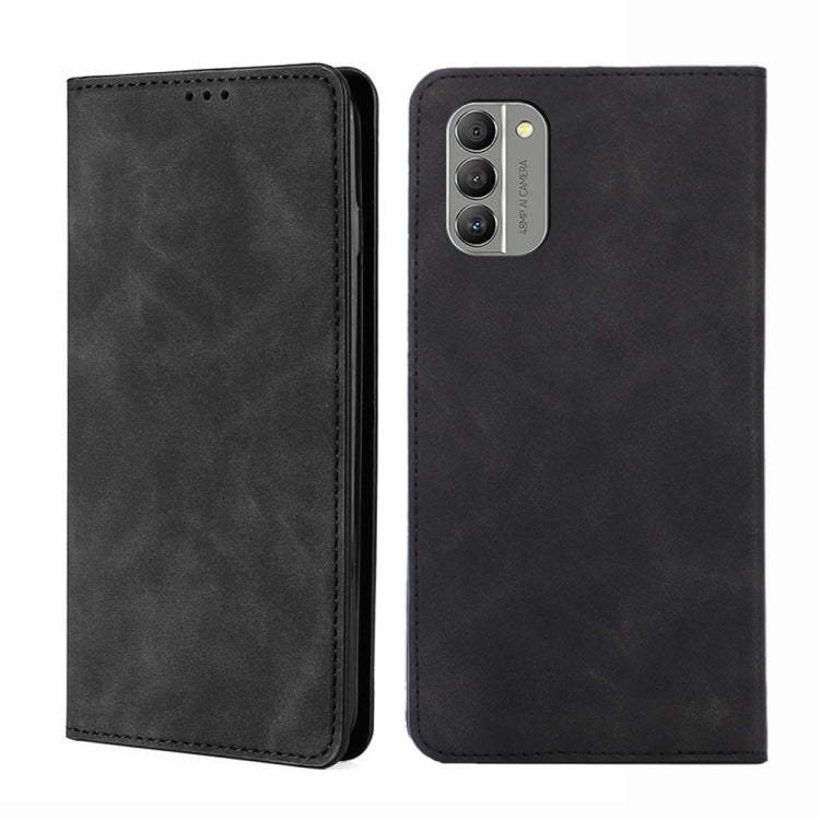 Custodia per telefono in pelle magnetica Skin Feel, For vivo Y35 4G / Y22 / Y22s, For Xiaomi Redmi A1, For Nokia G400, For Sharp Aquos Sense7