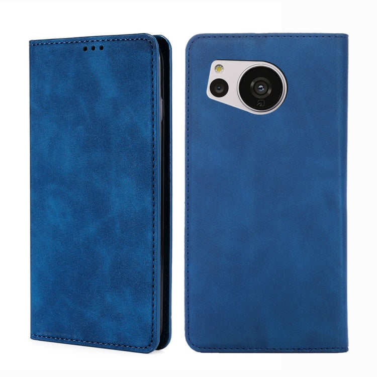 Custodia per telefono in pelle magnetica Skin Feel, For vivo Y35 4G / Y22 / Y22s, For Xiaomi Redmi A1, For Nokia G400, For Sharp Aquos Sense7