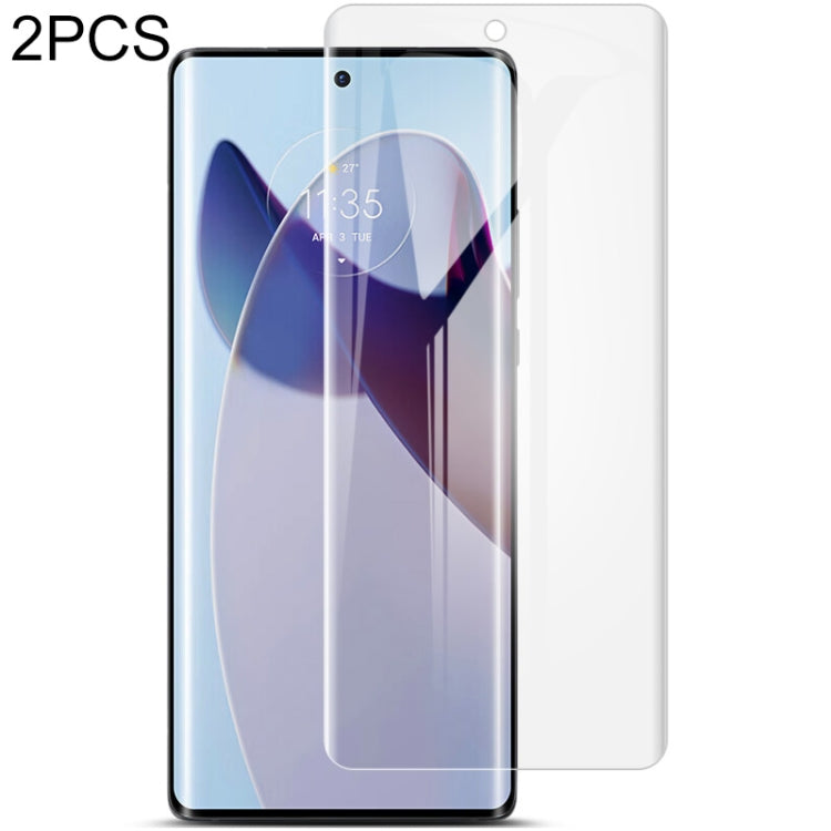 2 pellicole protettive per pellicola idrogel a schermo intero curvo imak, For iPhone 14, For iPhone 14 Plus, For iPhone 14 Pro, For iPhone 14 Pro Max, For Huawei Mate 50, For Huawei Mate 50 Pro, For Motorola Moto S30 Pro /Edge 30 Fusion                ...