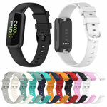 Per cinturino in silicone tinta unita Fitbit Inspire3, L Size, S Size