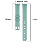 Per cinturino in silicone tinta unita Fitbit Inspire3, L Size, S Size