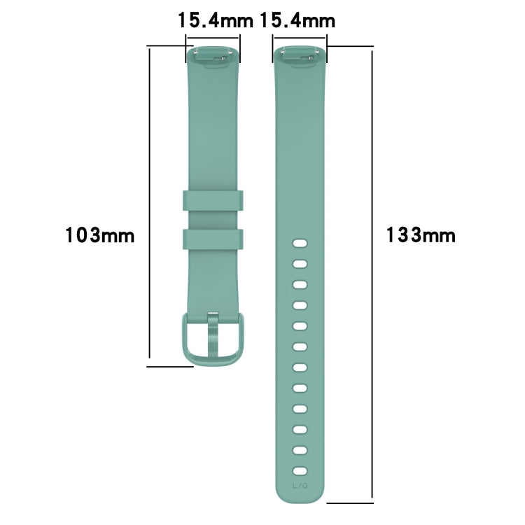 Per cinturino in silicone tinta unita Fitbit Inspire3, L Size, S Size