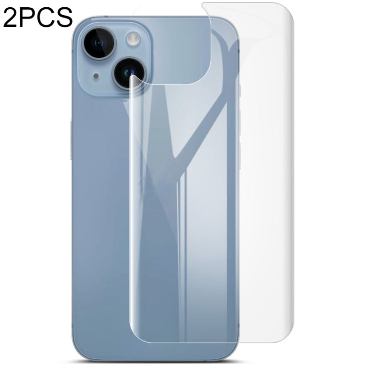 2 pezzi di protezione per la schiena Pnone con film idrogel curvo imak, For iPhone 14, For iPhone 14 Plus, For iPhone 14 Pro, For iPhone 14 Pro Max, For Huawei Mate 50, For Huawei Mate 50 Pro