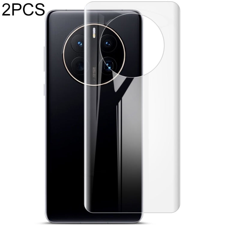 2 pezzi di protezione per la schiena Pnone con film idrogel curvo imak, For iPhone 14, For iPhone 14 Plus, For iPhone 14 Pro, For iPhone 14 Pro Max, For Huawei Mate 50, For Huawei Mate 50 Pro