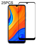 25 PZ 9H Durezza superficiale 2.5D Full Glue Pellicola in vetro temperato a schermo intero, For Huawei P40, For Huawei P40 Lite, For Huawei Y7p 2020, For Huawei Nova 6se, For Huawei Nova 7i, For Huawei Y6s, For Huawei Y9s, For Huawei P Smart Pro 2019  ...