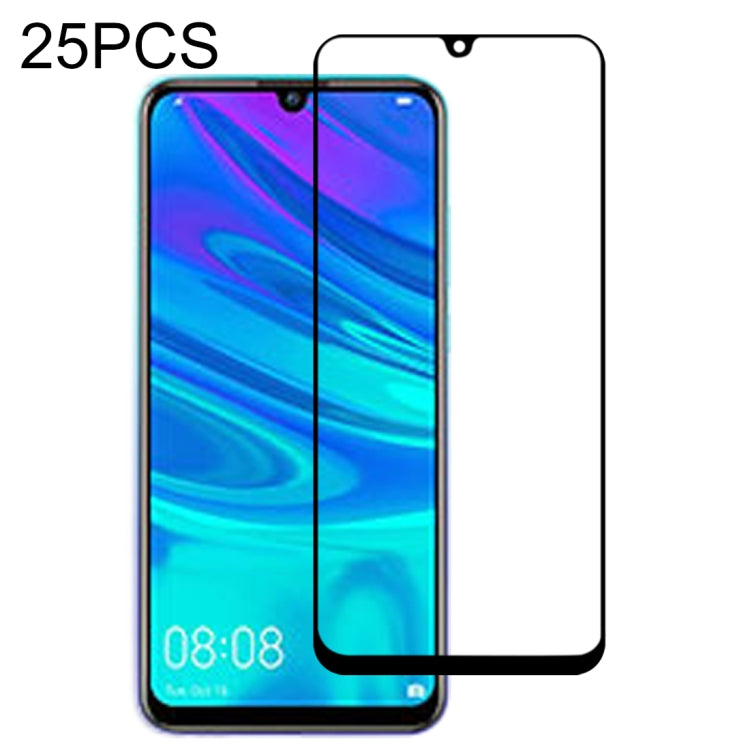25 PZ 9H Durezza superficiale 2.5D Full Glue Pellicola in vetro temperato a schermo intero, For Huawei P40, For Huawei P40 Lite, For Huawei Y7p 2020, For Huawei Nova 6se, For Huawei Nova 7i, For Huawei Y6s, For Huawei Y9s, For Huawei P Smart Pro 2019  ...