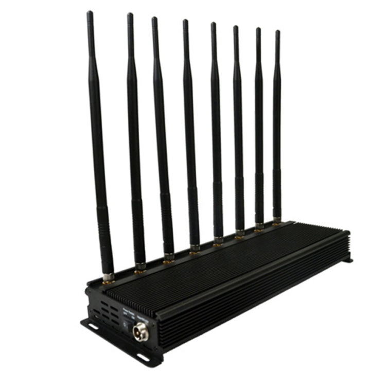 JAX-101C-8 Emittente di disturbo del segnale telefonico WiFi 2G 3G 4G con 8 antenne, JAX-101C-8