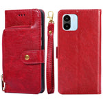 Custodia per cellulare in pelle con cerniera, For vivo Y35 4G / Y22 / Y22s, For Xiaomi Redmi A1, For Sharp Aquos Sense7