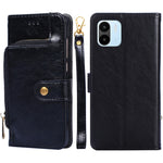 Custodia per cellulare in pelle con cerniera, For vivo Y35 4G / Y22 / Y22s, For Xiaomi Redmi A1, For Sharp Aquos Sense7