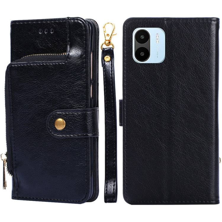 Custodia per cellulare in pelle con cerniera, For vivo Y35 4G / Y22 / Y22s, For Xiaomi Redmi A1, For Sharp Aquos Sense7