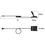Supporto per caricabatterie magnetico verticale con supporto per protezione chip Ricarica rapida, For Fitbit Versa4 / Sense2