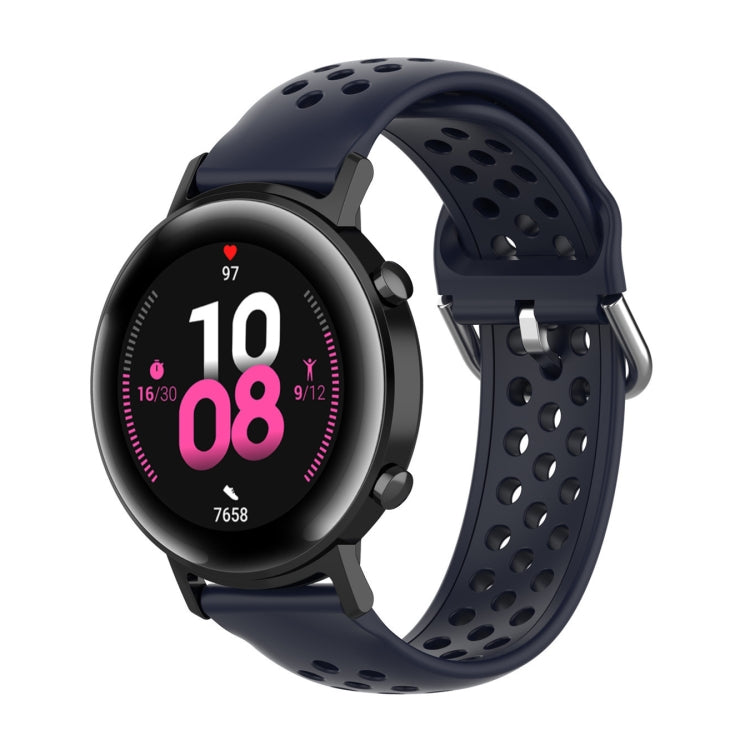 Cinturino da polso sportivo in tinta unita con chiusura da 20 mm, For Huawei Watch GT2 42MM, For Galaxy Watch Active2 / Active
