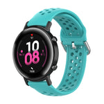 Cinturino da polso sportivo in tinta unita con chiusura da 20 mm, For Huawei Watch GT2 42MM, For Galaxy Watch Active2 / Active