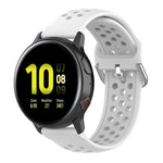 Cinturino da polso sportivo in tinta unita con chiusura da 20 mm, For Huawei Watch GT2 42MM, For Galaxy Watch Active2 / Active