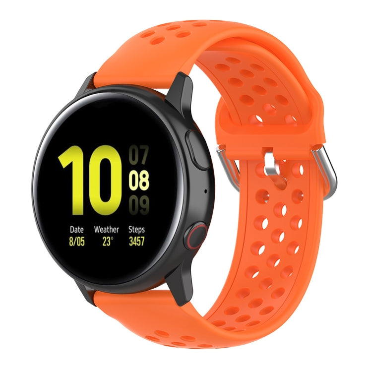 Cinturino da polso sportivo in tinta unita con chiusura da 20 mm, For Huawei Watch GT2 42MM, For Galaxy Watch Active2 / Active