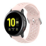 Cinturino da polso sportivo in tinta unita con chiusura da 20 mm, For Huawei Watch GT2 42MM, For Galaxy Watch Active2 / Active