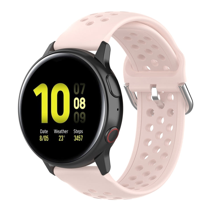 Cinturino da polso sportivo in tinta unita con chiusura da 20 mm, For Huawei Watch GT2 42MM, For Galaxy Watch Active2 / Active