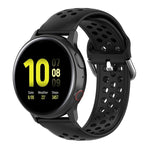 Cinturino da polso sportivo in tinta unita con chiusura da 20 mm, For Huawei Watch GT2 42MM, For Galaxy Watch Active2 / Active