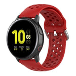 Cinturino da polso sportivo in tinta unita con chiusura da 20 mm, For Huawei Watch GT2 42MM, For Galaxy Watch Active2 / Active
