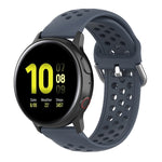Cinturino da polso sportivo in tinta unita con chiusura da 20 mm, For Huawei Watch GT2 42MM, For Galaxy Watch Active2 / Active