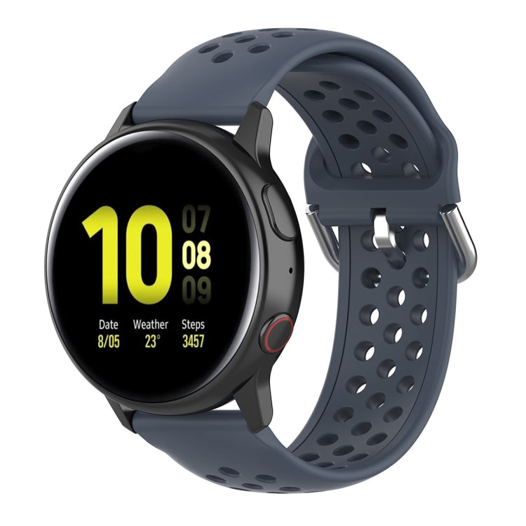 Cinturino da polso sportivo in tinta unita con chiusura da 20 mm, For Huawei Watch GT2 42MM, For Galaxy Watch Active2 / Active