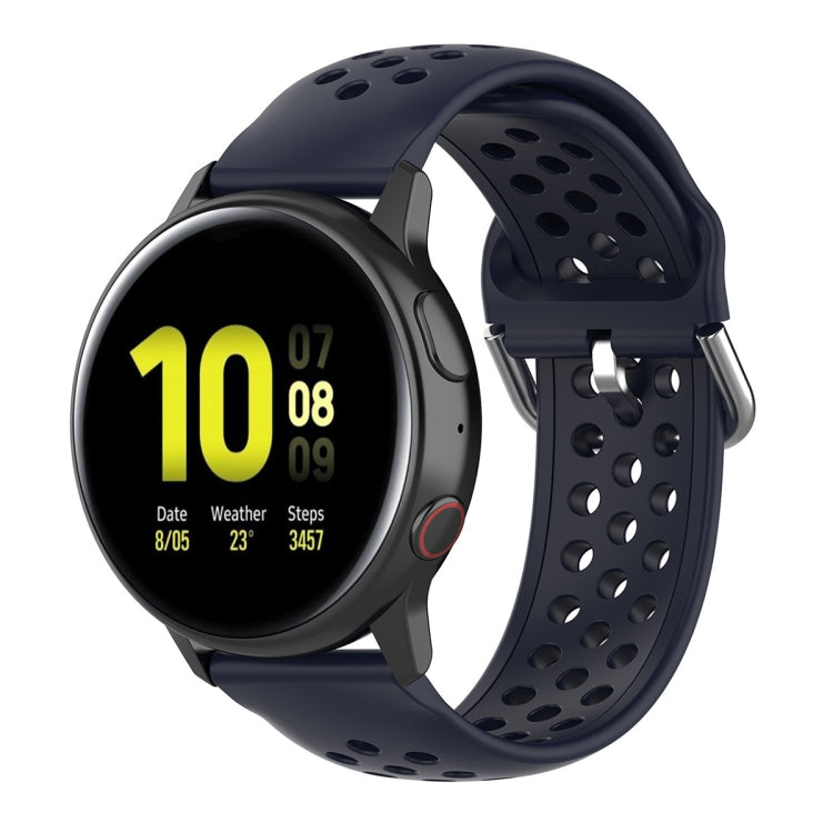 Cinturino da polso sportivo in tinta unita con chiusura da 20 mm, For Huawei Watch GT2 42MM, For Galaxy Watch Active2 / Active