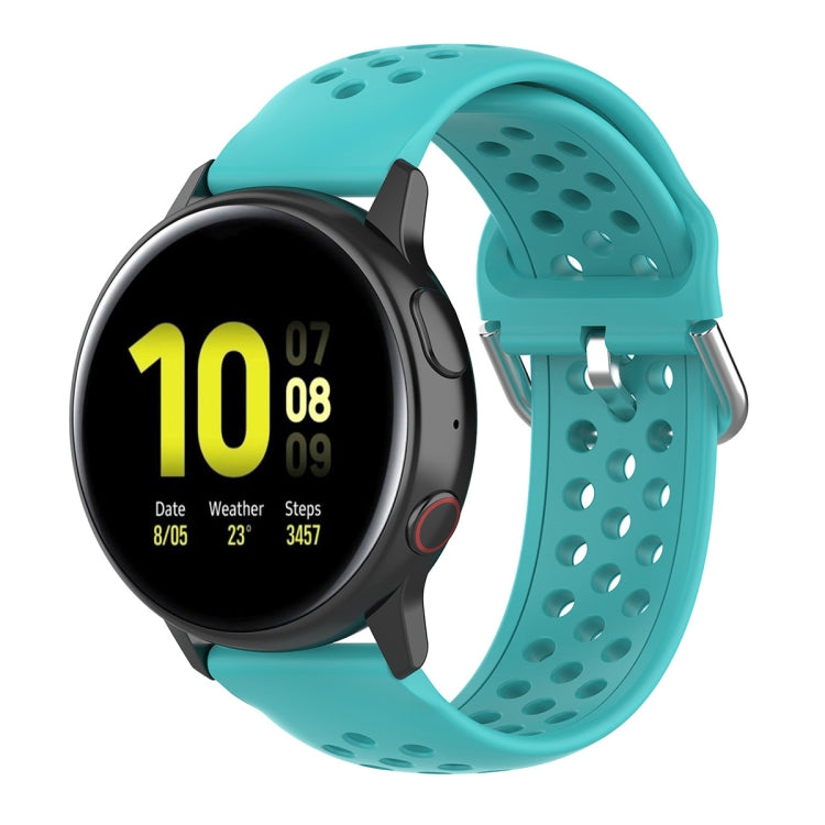 Cinturino da polso sportivo in tinta unita con chiusura da 20 mm, For Huawei Watch GT2 42MM, For Galaxy Watch Active2 / Active