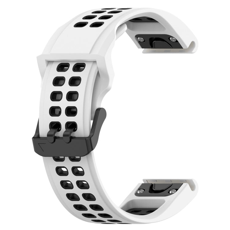 Cinturino in silicone bicolore con fibbia inversa da 26 mm, For Garmin Enduro2 / Tactix7