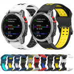Cinturino in silicone bicolore con fibbia inversa da 26 mm, For Garmin Enduro2 / Tactix7