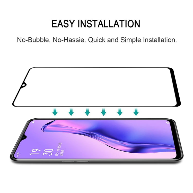 Pellicola vetro temperato 9H full glue per smartphone compatibili