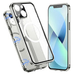 360 Custodia per telefono Magsafe satinata magnetica per tutto il corpo, For iPhone 14, For iPhone 14 Plus, For iPhone 14 Pro, For iPhone 14 Pro Max