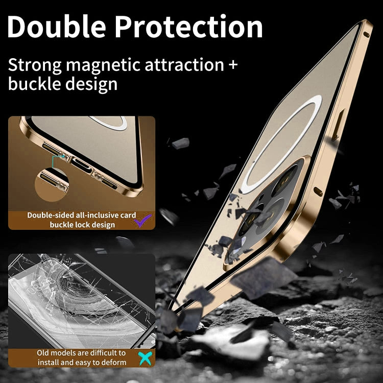 360 Custodia per telefono Magsafe satinata magnetica per tutto il corpo, For iPhone 14, For iPhone 14 Plus, For iPhone 14 Pro, For iPhone 14 Pro Max