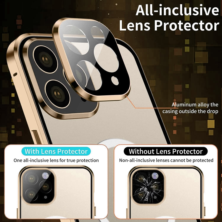 360 Custodia per telefono Magsafe satinata magnetica per tutto il corpo, For iPhone 14, For iPhone 14 Plus, For iPhone 14 Pro, For iPhone 14 Pro Max