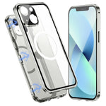 360 Custodia per telefono Magsafe satinata magnetica per tutto il corpo, For iPhone 14, For iPhone 14 Plus, For iPhone 14 Pro, For iPhone 14 Pro Max