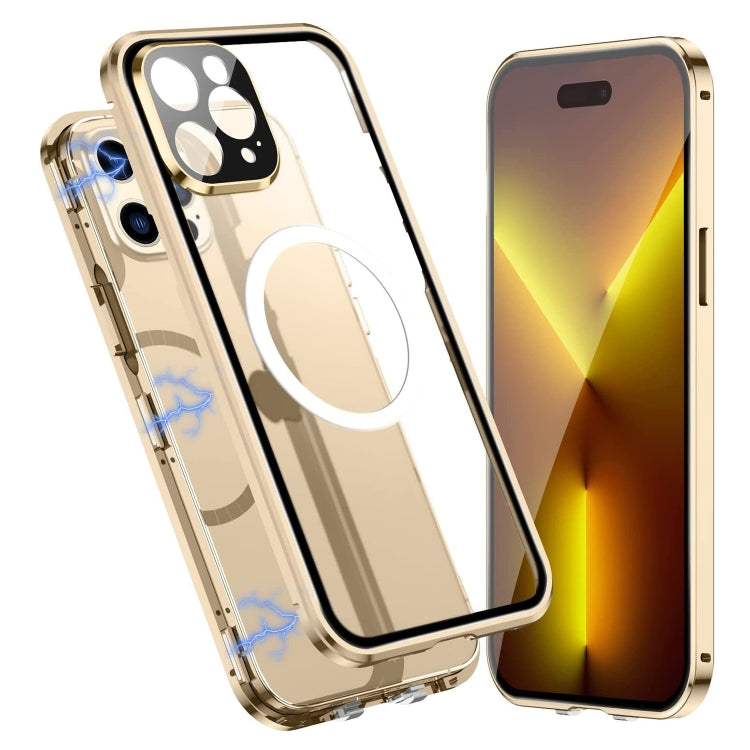 360 Custodia per telefono Magsafe satinata magnetica per tutto il corpo, For iPhone 14, For iPhone 14 Plus, For iPhone 14 Pro, For iPhone 14 Pro Max