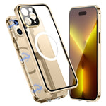 360 Custodia per telefono Magsafe satinata magnetica per tutto il corpo, For iPhone 14, For iPhone 14 Plus, For iPhone 14 Pro, For iPhone 14 Pro Max