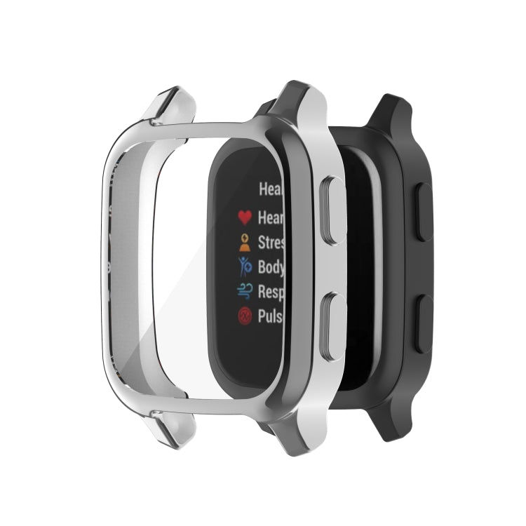 Custodia per orologio galvanica in TPU a copertura totale, For Garmin Venu Sq 2