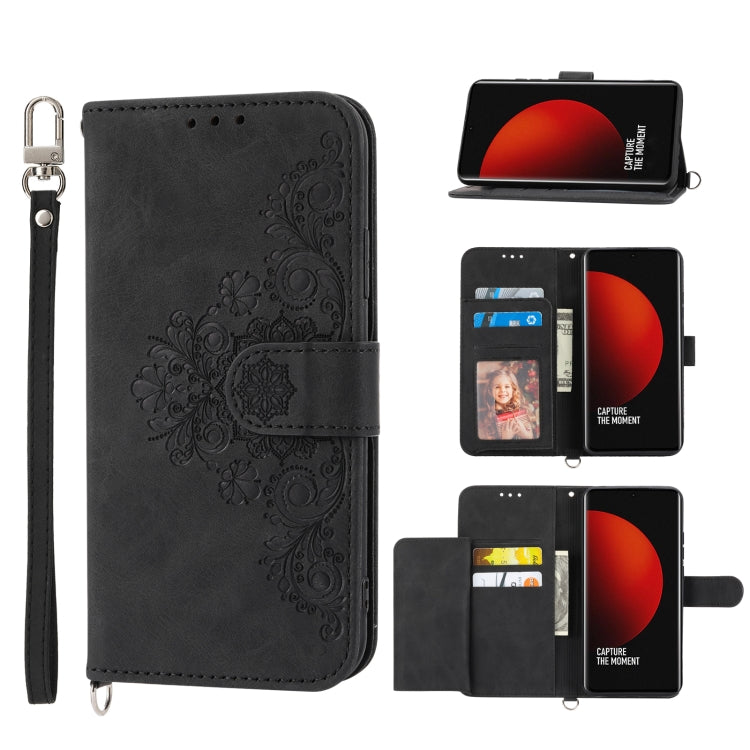 Custodia per telefono in pelle con portafoglio in rilievo con fiori al tatto, For Xiaomi 12 Ultra, For Xiaomi 12 / 12X, For Xiaomi 12T / 12T Pro / Redmi K50 Ultra, For Xiaomi 12 Pro, For Xiaomi 12 Lite
