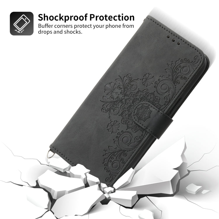 Custodia per telefono in pelle con portafoglio in rilievo con fiori al tatto, For Xiaomi Poco M4 Pro 4G, For Xiaomi Poco X4 Pro 5G, For Xiaomi Mi 11T / 11T Pro