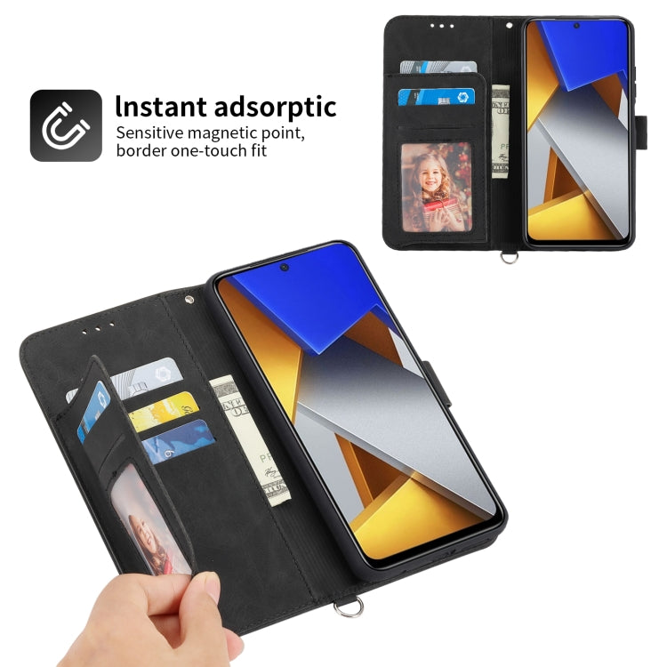 Custodia per telefono in pelle con portafoglio in rilievo con fiori al tatto, For Xiaomi Poco M4 Pro 4G, For Xiaomi Poco X4 Pro 5G, For Xiaomi Mi 11T / 11T Pro