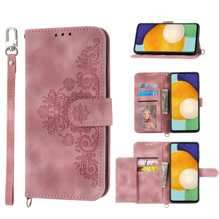 Custodia per telefono in pelle con portafoglio in rilievo con fiori al tatto, For Xiaomi Poco M4 Pro 4G, For Xiaomi Poco X4 Pro 5G, For Xiaomi Mi 11T / 11T Pro