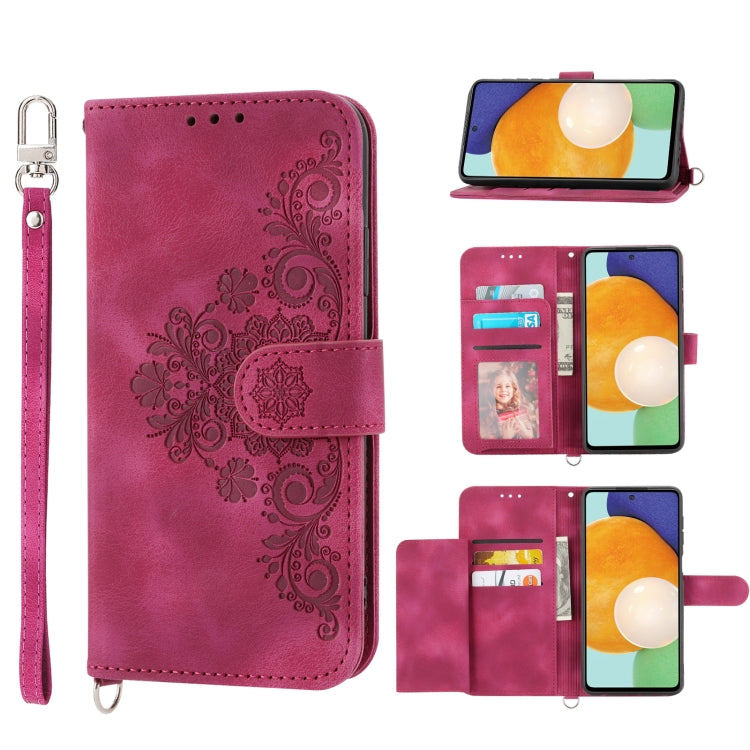 Custodia per telefono in pelle con portafoglio in rilievo con fiori al tatto, For Xiaomi Poco M4 Pro 4G, For Xiaomi Poco X4 Pro 5G, For Xiaomi Mi 11T / 11T Pro