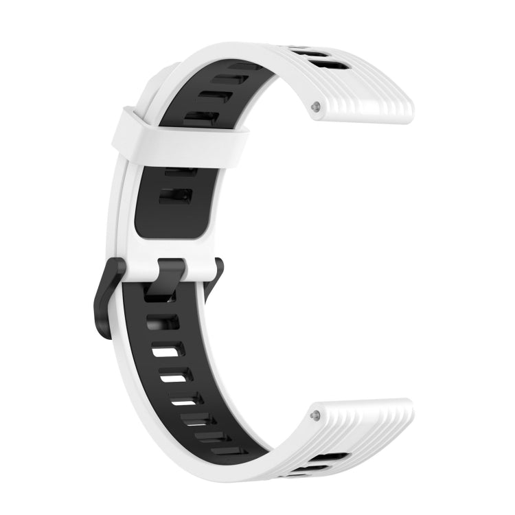 Cinturino in silicone bicolore a righe, For  Amazfit GTR 4